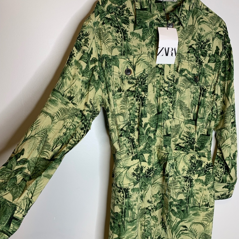 Zara - Printed Wrap Dress